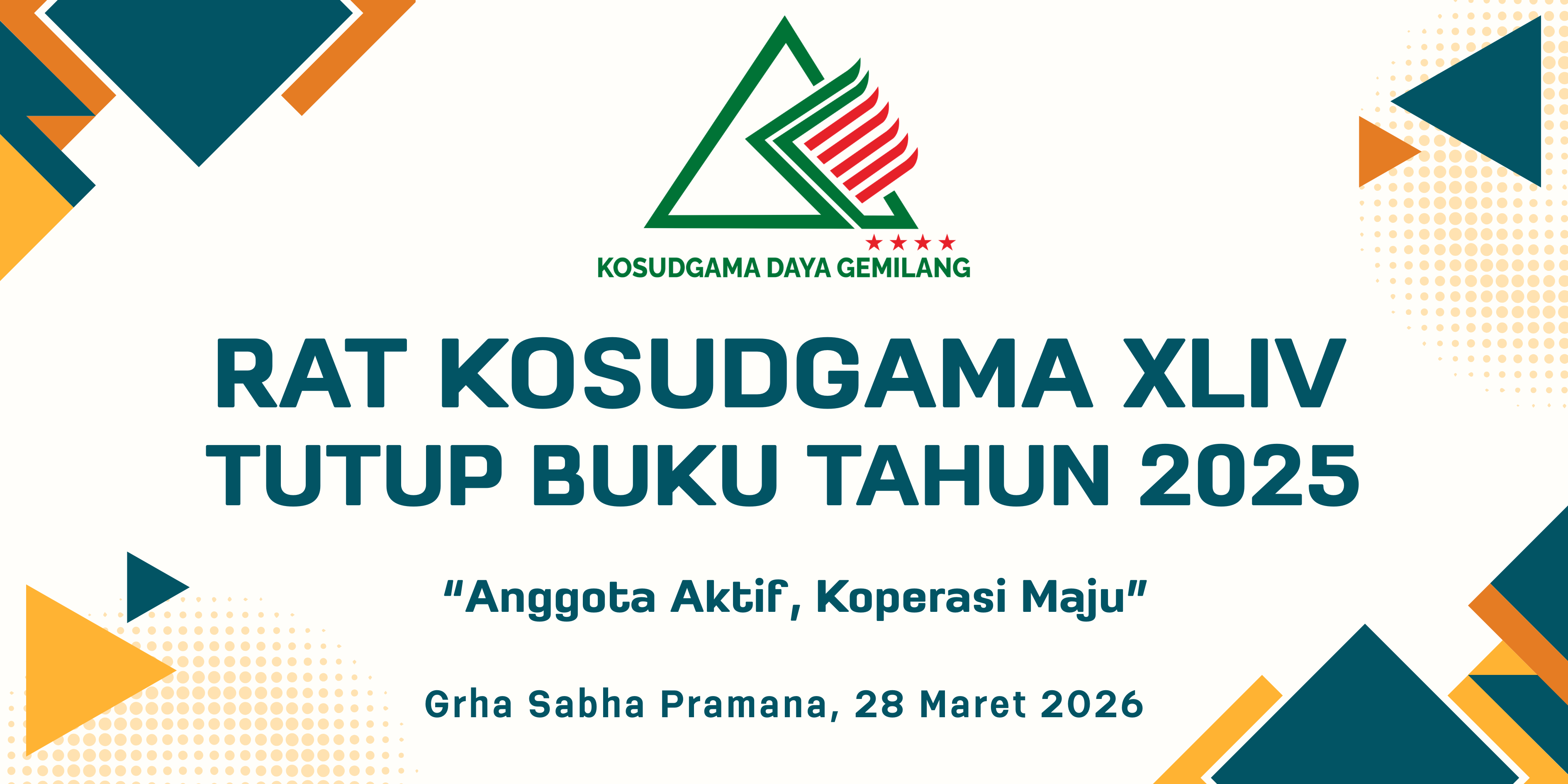 Pengumuman Undian Doorprize RAT XLIV